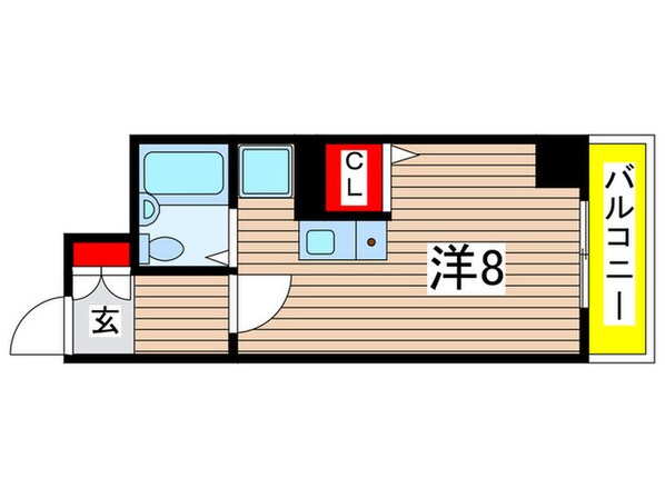 バザーリ立花の物件間取画像